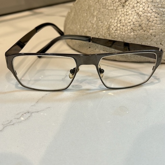Freudenhaus Munich Germany Titanium Gun 53.5 - 17 140 Men’s Glasses - Picture 2 of 8